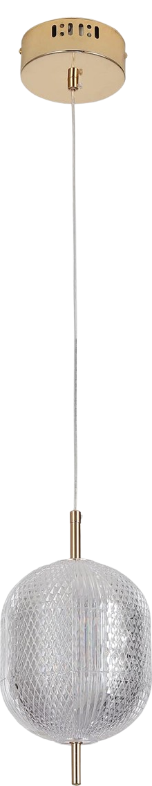 Lámpara Colgante Estilo Elegante con Pantalla Circular de Acrílico - 7w